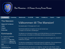 Tablet Screenshot of bdsm-mansion.se